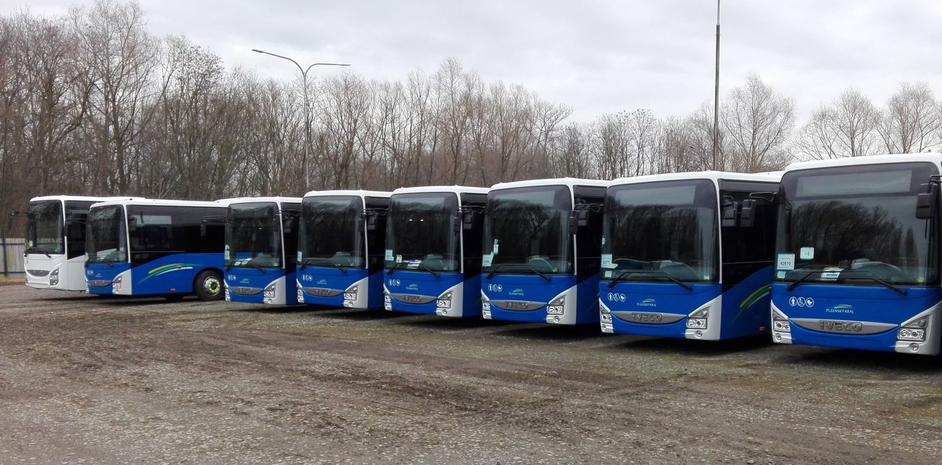 Nové autobusy Iveco Crossway pro dopravu v Plzeňském kraji. Foto: Integrovaná doprava Plzeňského kraje