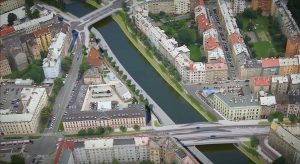 Vizualizace mostu přes řeku Moravu na Masarykově třídě v Olomouci. Foto: Olomouc