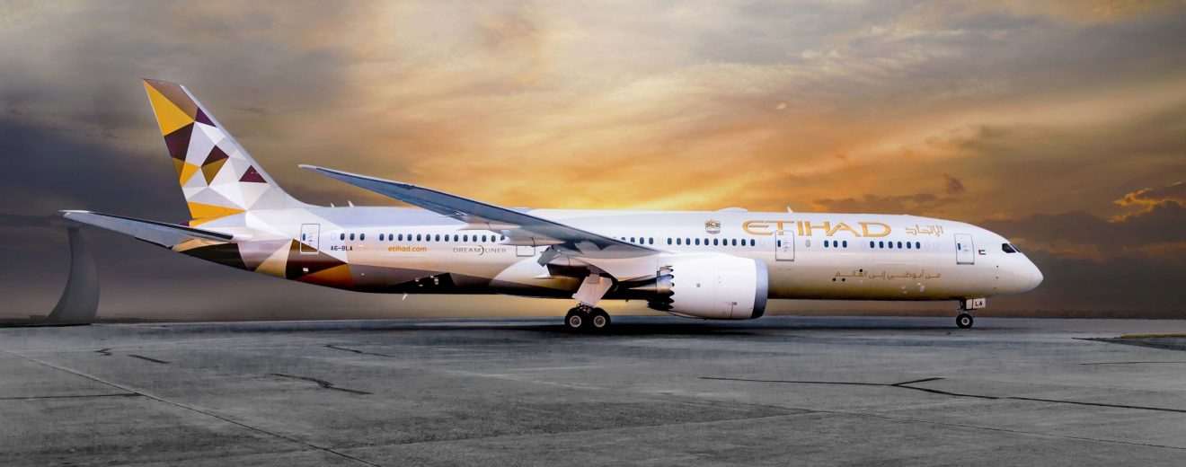 Boeing 787-9 společnosti Etihad Airways. Foto: Etihad