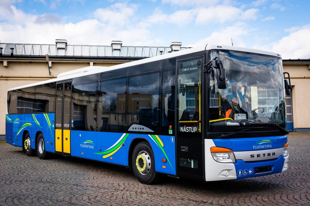 Autobus Setra (66 ks). Pramen: Arriva