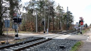 Rekonstrukce přejezdů na trati Poříčany - Nymburk. Foto: Správa železnic