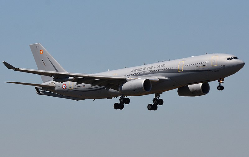 Airbus A330 francouzské armády. Foto: Olivier CABARET / CC BY (https://creativecommons.org/licenses/by/2.0)