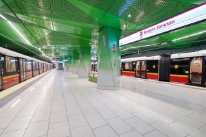 Nové stanice metra na lince M3 ve Varšavě. Foto: Metro Warsawskie