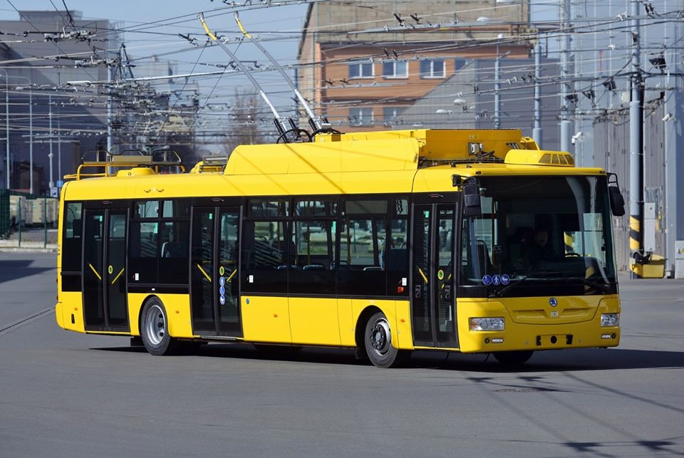 Trolejbus Škoda 30 Tr pro Mariánské Lázně. Foto: FB Martina Kaliny