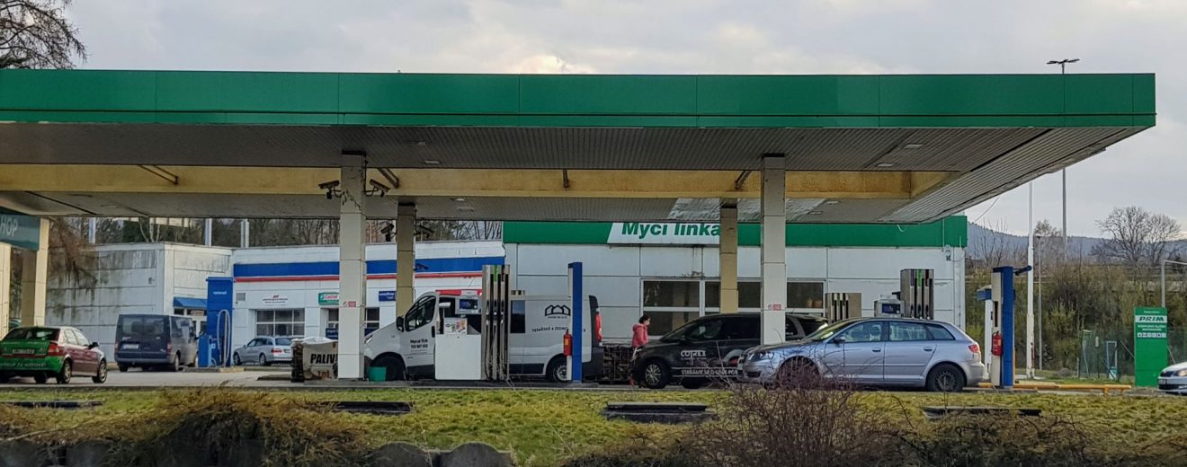 Čerpací stanice. Ilustrační foto: Zdopravy.cz / Jan Sůra