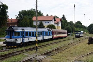 Železniční stanice Mšeno. Foto: Michal Chrást