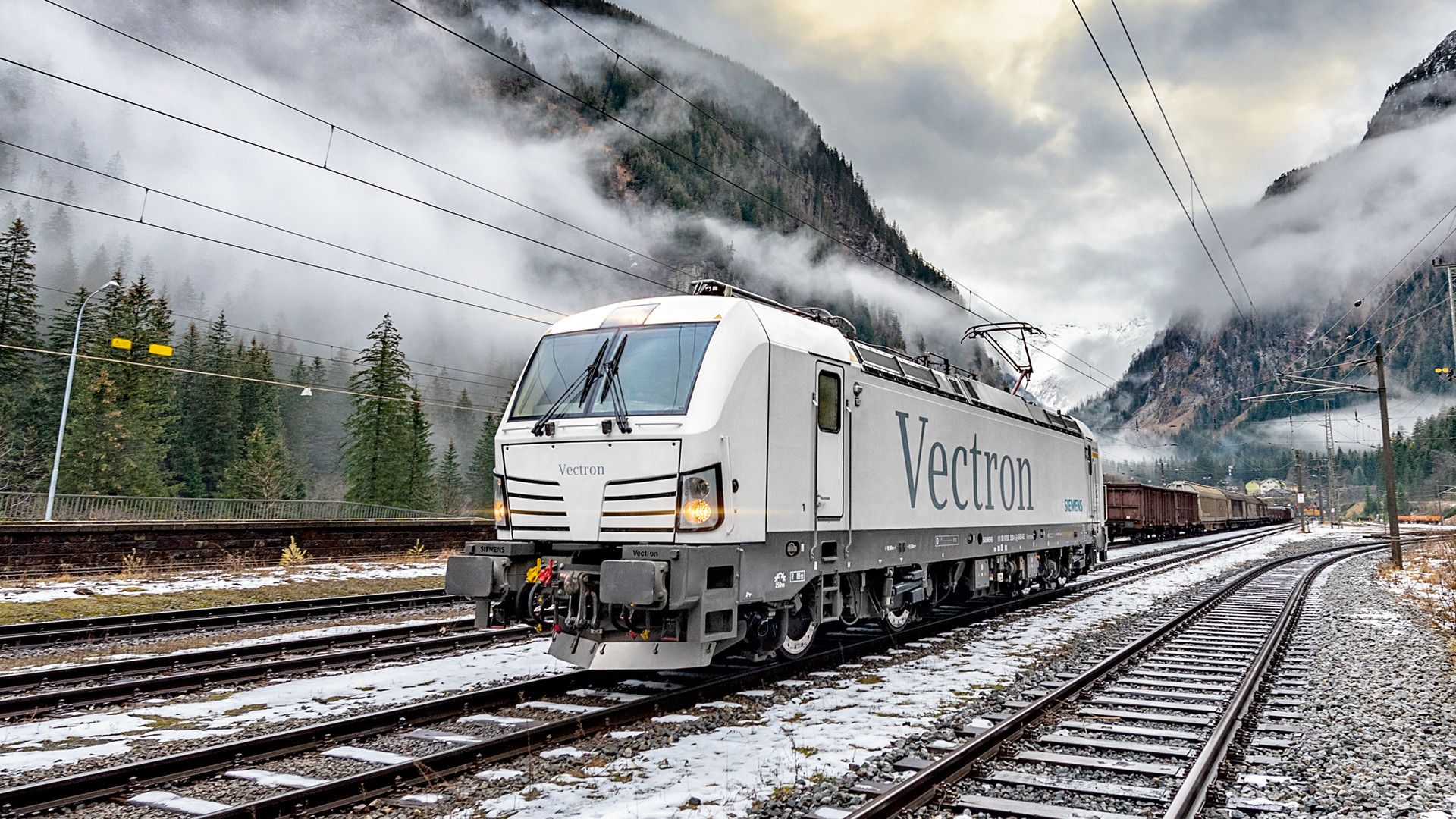 Čtyřsystémová lokomotiva Siemens Vectron. Foto: Siemens