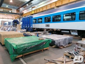 Výroba nových vozů Siemens - Škoda. Foto: České dráhy