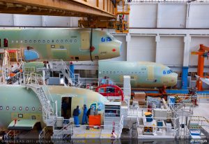 Výroba A320. Foto: Airbus