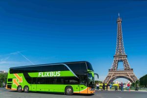 Autobus FlixBus v Paříži. Foto: FlixBus
