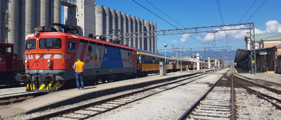 První vlak RegioJetu dorazil do stanice Rijeka. Autor: Zdopravy.cz/Jan Sůra