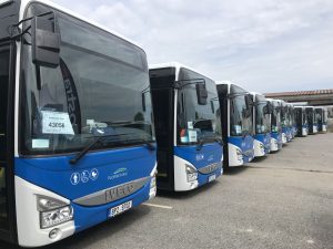 Nové autobusy Iveco Crossway pro Plzeňský kraj. Foto: Arriva