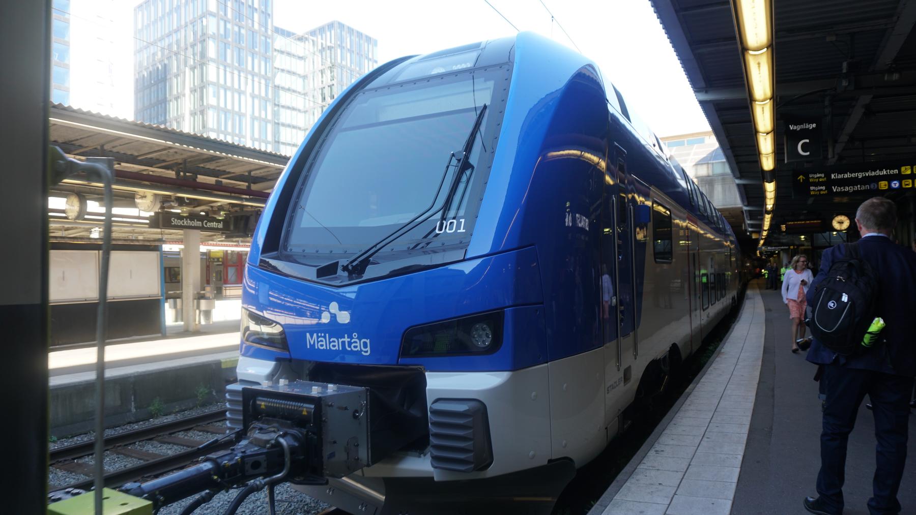 Nová jednotka Stadler pro švédského dopravce dopravce MÄLAB. Pramen: Stadler