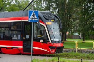 Nová tramvaj Moderus MF 10 AC v Katovicích. Foto: Tomasz Sanecki / Bytom.pl