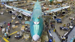 Výroba Boeingu 747. Foto: Boeing