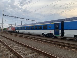 Přeprava nových vozů od konsorcia Siemens - Škoda pro České dráhy. Foto: Cargo Motion