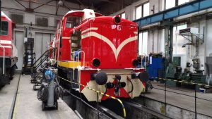 Oprava lokomotivy T426.003. Foto: KDS