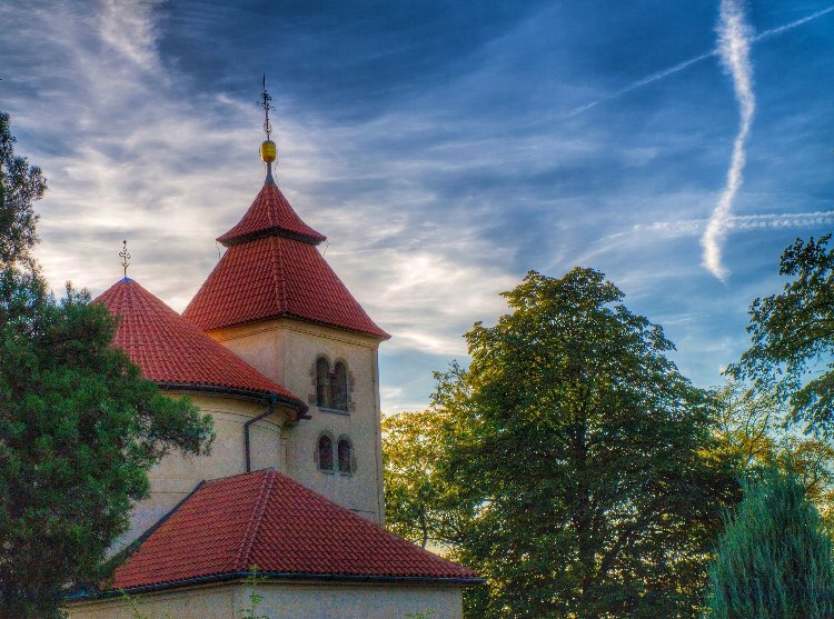 Rotunda sv. Petra a Pavla v Budči na katastrálním území Zákolan.. Foto: FB obce