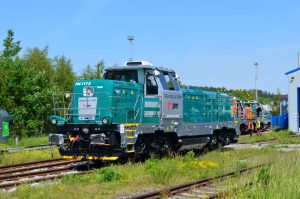 Lokomotiva EffiShunter 1000 dopravce TPER Trenitalia. Pramen: CZ LOKO