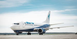 Boeing 737-300 v barvách Blue Air. Foto: Blue Air