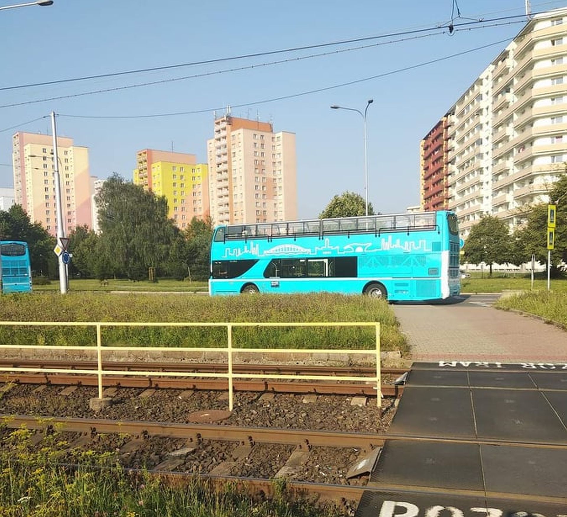 Nové dvoupodlažní autobusy v Ostravě. Foto: Monika Křeménková / FB skupina Ostrava