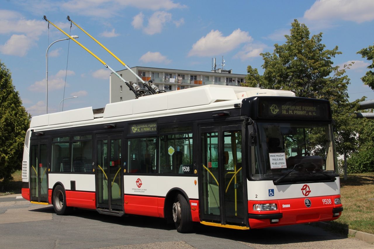 Trolejbus Škoda 24Tr Irisbus v barvách DPP. Autor: DPP - Ondřej Volf
