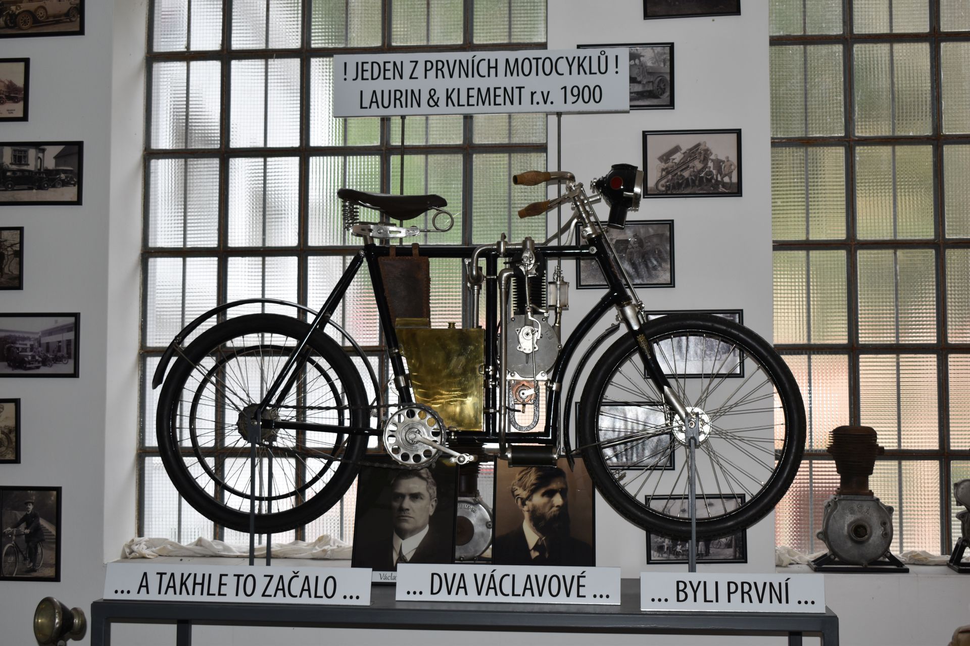 Museum motorismu ve Znojmě. Foto: Vlastimil Kučera