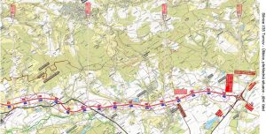 Vybrané trasy nové silnice Turnov - Úlibice. Detailnější mapa ke stažení v dokumentaci pro EIA https://portal.cenia.cz/eiasea/detail/EIA_MZP462