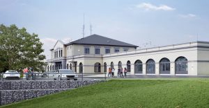Budoucí vzhled nádraží Opava. Pramen: Správa železnic