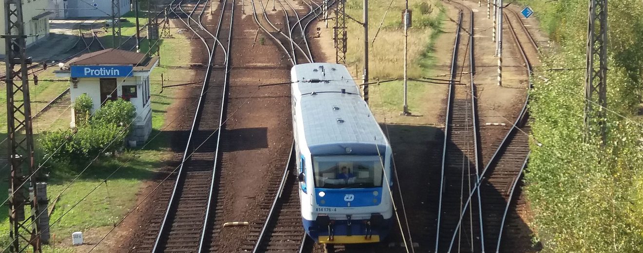 Regionova ve stanici Protivín. Autor: Zdopravy.cz/Jan Šindelář