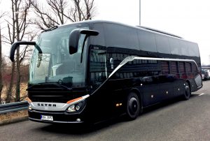 Dálkový autobus Setra. Pramen: United Buses