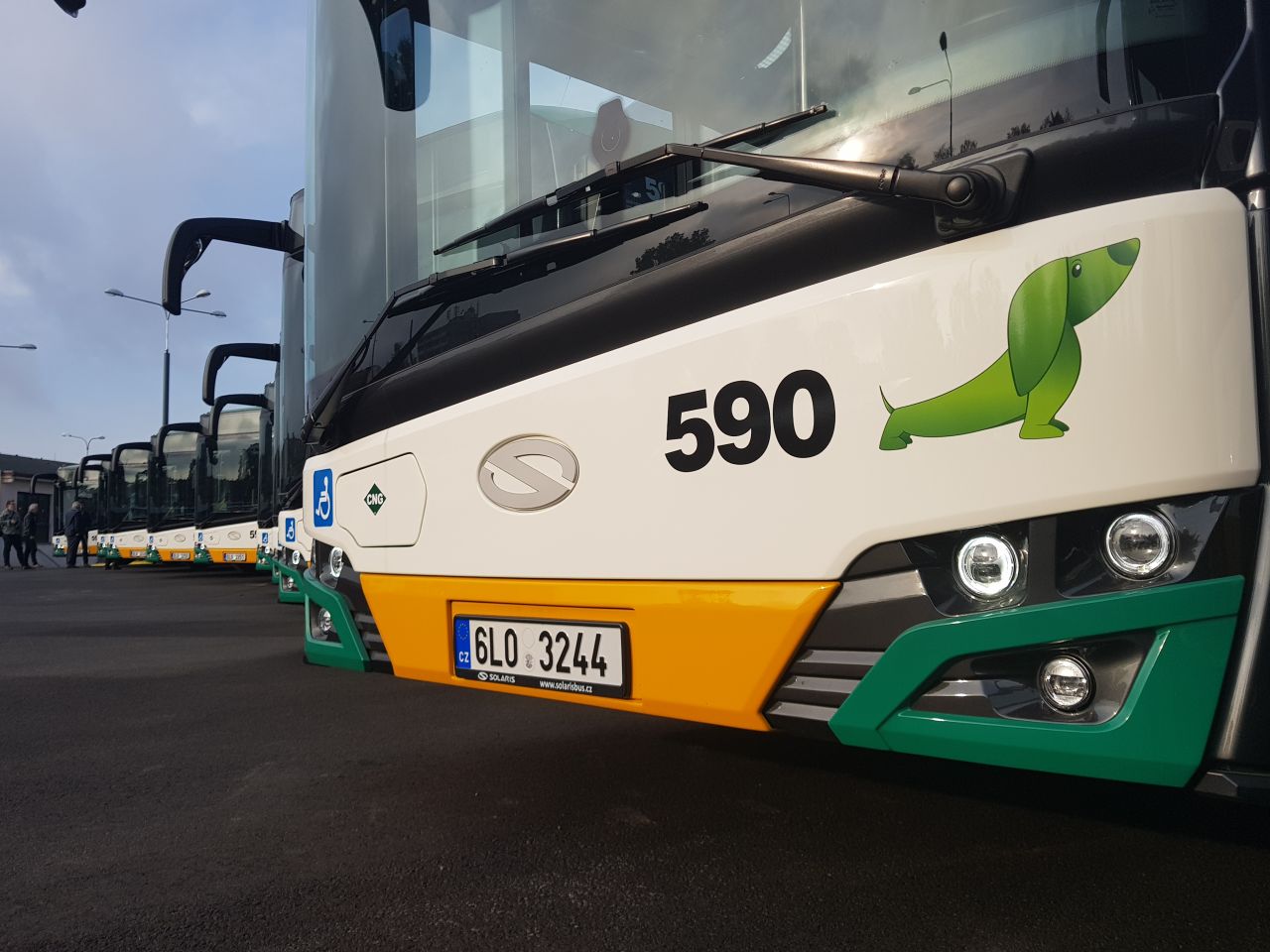 Nové autobusy Solaris Urbino 18 pro DPMLJ. Foto: Jan Sůra / Zdopravy.cz