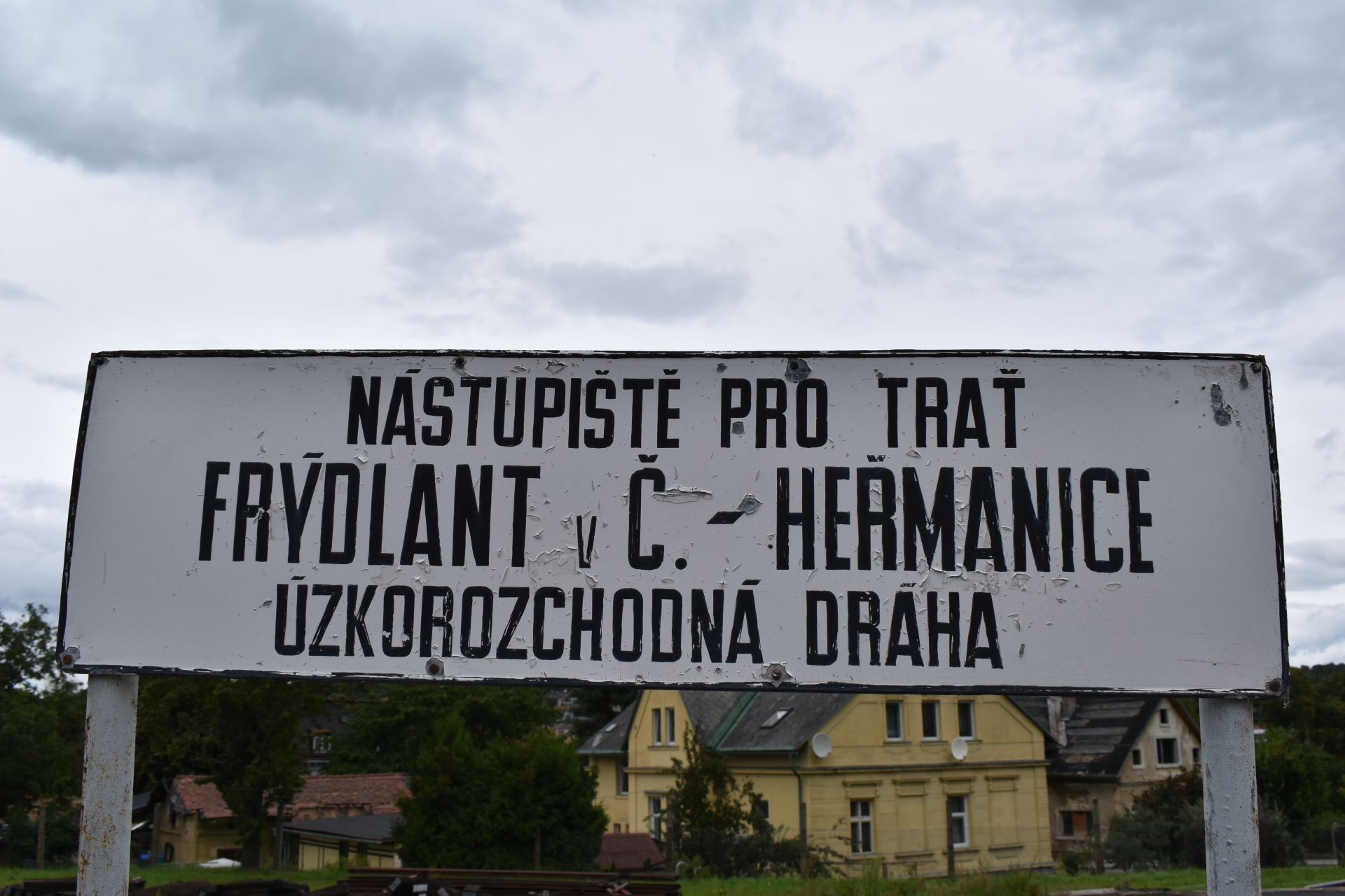 Železniční muzeum Frýdlantských okresních drah. Foto: Vlastimil Kučera