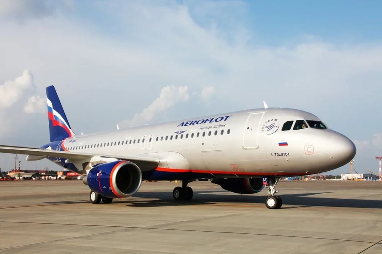 Airbus A320 společnosti Aeroflot. Foto: Aeroflot
