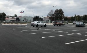 Nové parkoviště P+R v Brně Líšni. Pramen: Město Brno