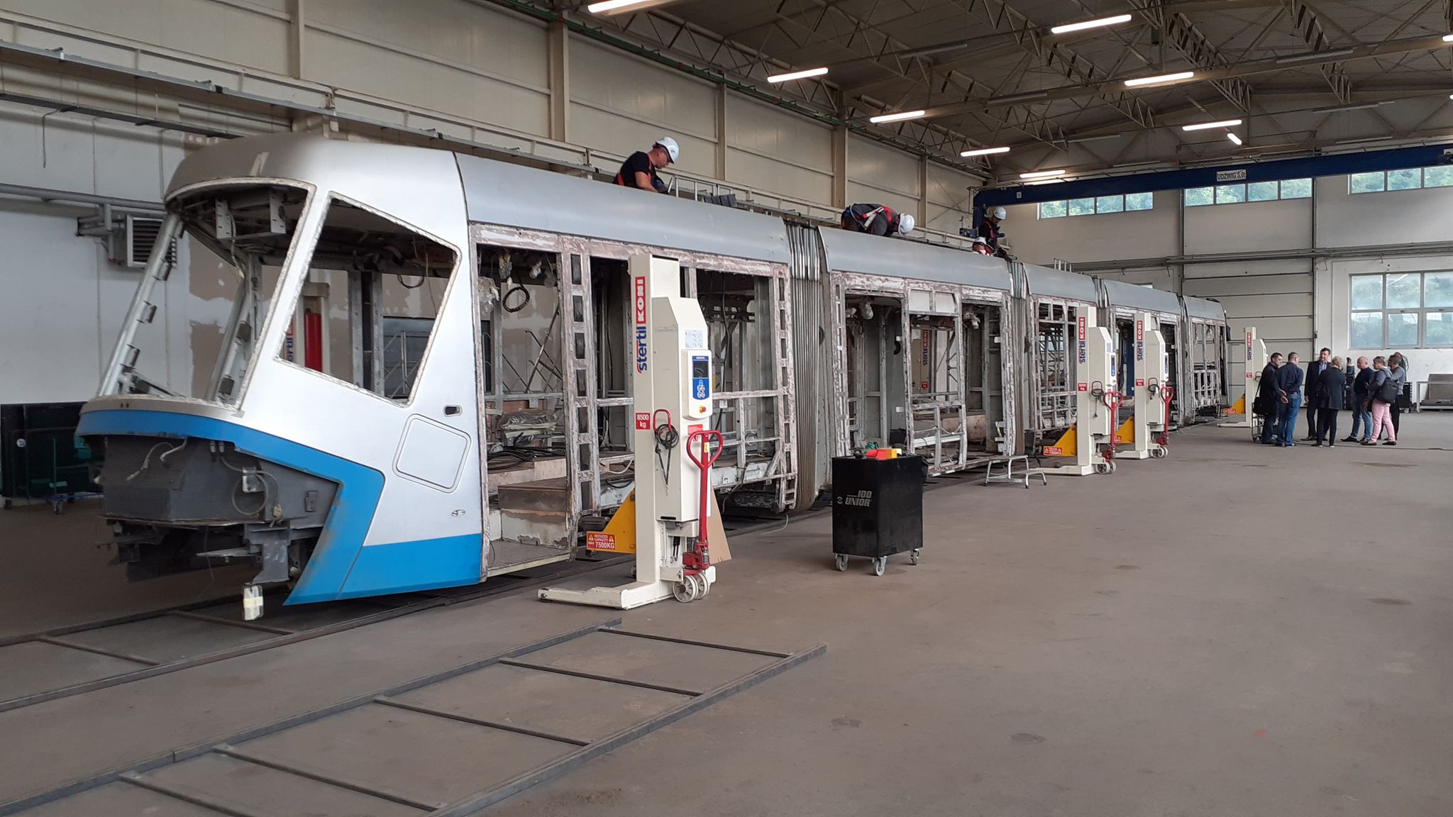 Modernizace tramvají Škoda 16T pro polskou Vratislav. Foto: MPK