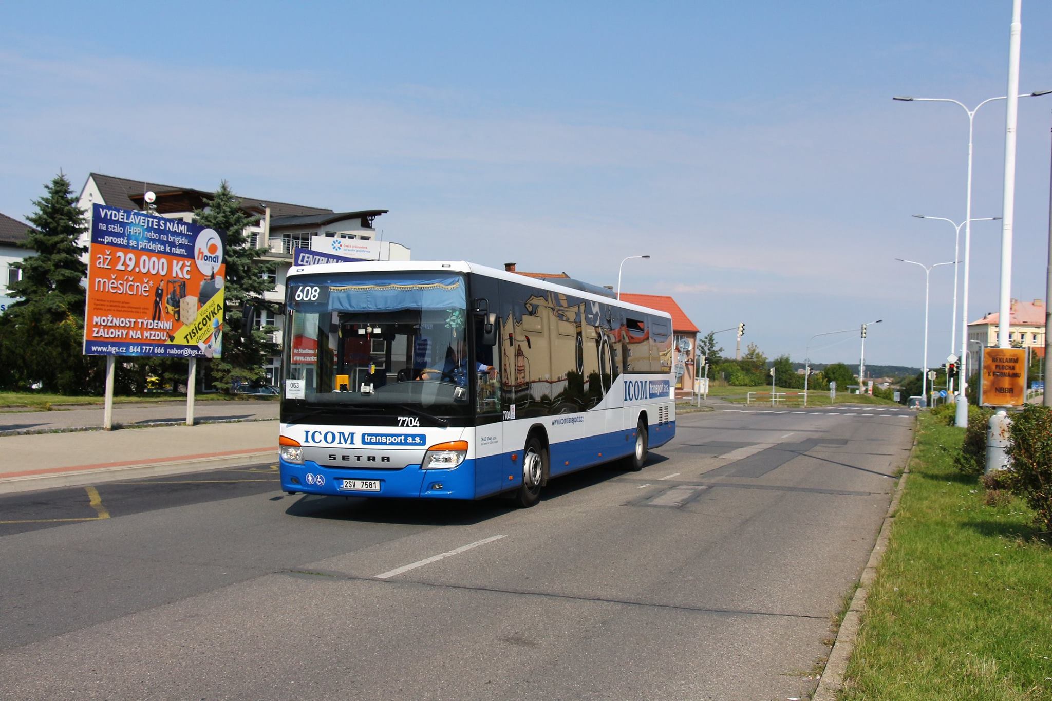 Autobus ČSAD Slaný. Foto: PID