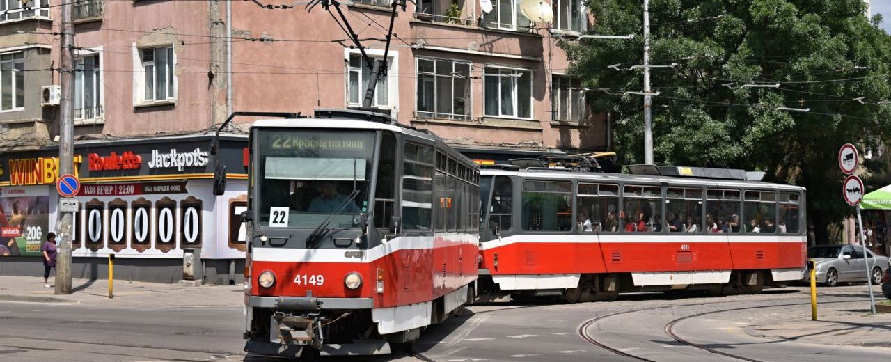Tramvaj T6A5 v Sofii. Foto: Michal Chrást