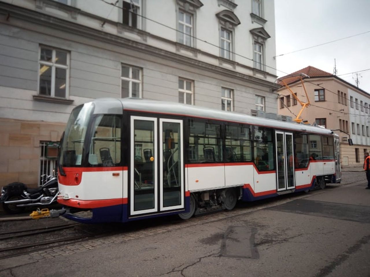 Nová tramvaj Vario LFR v Olomouci. Foto: Jan Dušek