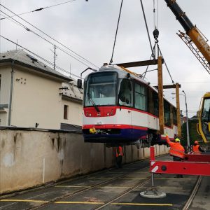 Nová tramvaj Vario LFR v Olomouci. Foto: DPMO