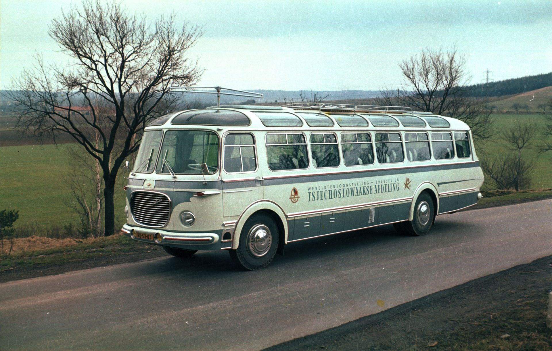 Autokar Škoda 706 RTO LUX pro výstavu Expo 58. Pramen: Iveco Bus