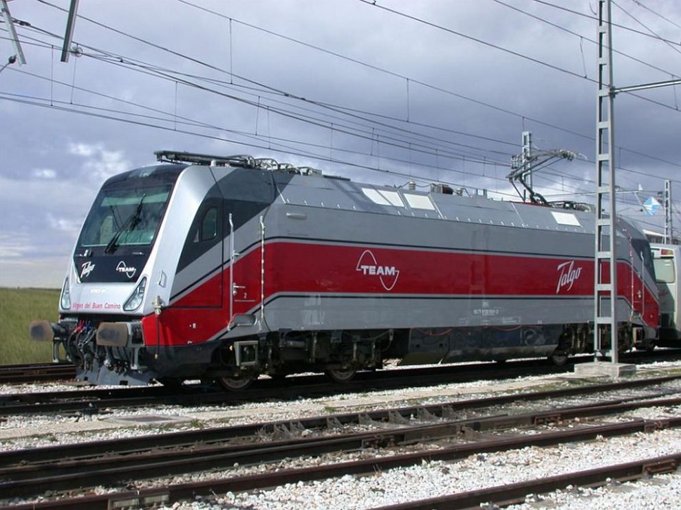 Lokomotiva Travca od výrobce Talgo. Pramen: Talgo