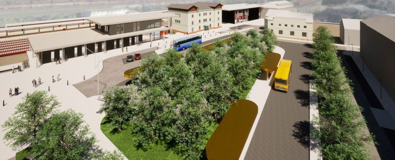 Návrh podoby výpravní budovy v Nymburce. Foto: AFRY CZ