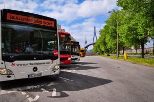 Autobusy pro MHD společnosti Umbrella v Německu. Foto: Umbrella Mobility
