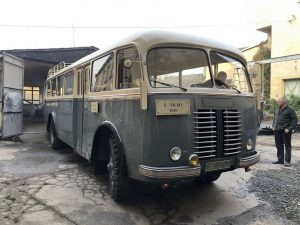 Autobus Škoda 706 RO z roku 1949. Pramen: archiv Martin Uher