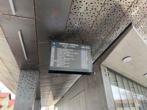 Nový terminál v Benešově. Foto: PID