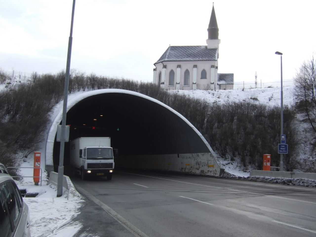 Tunel Hřebeč. Foto: Policie.cz