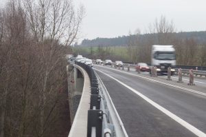 Oprava mostu u Kutrovic na silnici I/7. Foto: ŘSD