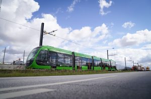 Nové tramvaje Urbos 100 od CAF v Lundu. Foto: Lund Kommun