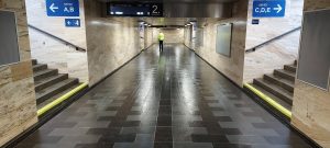 Opravený podchod ve stanici Brno hlavní nádraží. Foto: Správa železnic